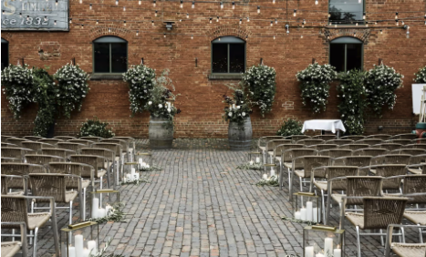 The Distillery District wedding